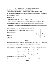 Chủ đề 6: Biện luận số nghiệm phương trình | Trường Đại học Sư phạm Hà Nội