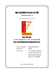 Phân tích chiến lược kinh doanh của Vinfast | Tiểu luận Văn hóa kinh doanh và Khởi nghiệp | Đại học Bách Khoa Hà Nội