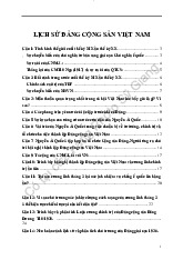 Tài liệu LSĐ. Trường Đại học Nguyễn Tất Thành