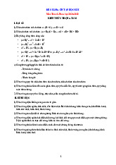 Đề Cương Ôn Tập Học Kỳ 1 Toán 8 Năm 2025-2026