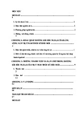 Tiểu luận môn LSĐ/ Trường đại học Nguyễn Tất Thành