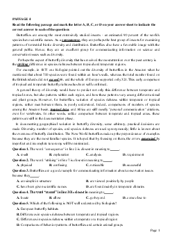 PASSAGE 4_Theme 1. Environment and Nature (Môi trường và thế giới tự nhiên)