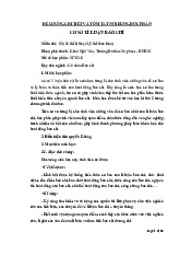 Đề cương chi tiết học phần Cơ sở lý luận báo chí - Mã 3170243