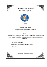 phân tích và đánh giá thực trạng của chính sách sản phẩm điều hòa của Công ty Cổ phần Daikin Air Conditioning | Bài thảo luận marketing căn bản