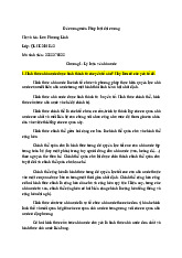 Đề cương ôn tập - Kiến thức tổng quát và tổ chức nhà nước | Pháp luật đại cương | Học viện Báo chí và Tuyên truyền