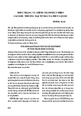 Thuc trang va chinh sach phat trien cac khu thuong mai tu do cua Trung Quoc