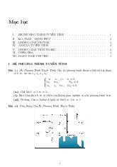 Bài tập ôn tập môn Đại số tuyến tính | Trường Đại học Công nghệ, Đại học Quốc gia Hà Nội