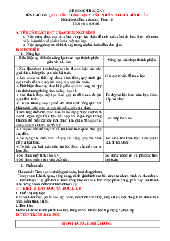 Giáo án Toán 10 sách Cánh diều