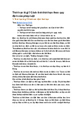 Thời hạn là gì? Cách tính thời hạn theo quy định của pháp luật