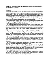 Vận Dụng Mối Quan Hệ Vật Chất và Ý Thức Trong Đời Sống Sinh Viên | Môn Triết học Mác - Lênin - Đại học Sư phạm Thành phố Hồ Chí Minh