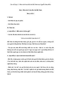 Phân tích 9 câu đầu bài Đất Nước của Nguyễn Khoa Điềm | Văn mẫu lớp 12