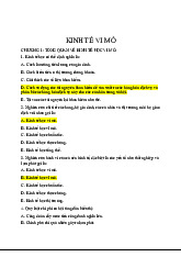 Chương 1 & 2: Cơ sở lý thuyết và bài tập | Kinh tế vĩ mô | Trường Đại học kinh tế Thành Phố Hồ Chí Minh