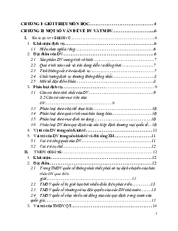 Tài liệu Thương mại dịch vụ | Trường Cao đẳng Kinh tế Kỹ thuật Công Thương