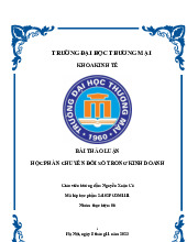 Thảo Luận Về Chuyển Đổi Số Trong Y Tế Tại Việt Nam | Đại học Thương Mại