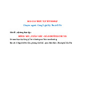 Đồng Sơn Ô Tô – Bảo Dưỡng Ô Tô | Môn Công nghệ sản xuất và lắp ráp ô tô - Đại học Cần Thơ