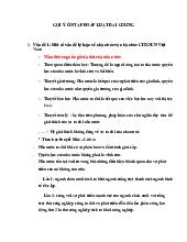 Gợi ý ôn tập môn Pháp luật đại cương | Trường đại học Mở Hà Nội