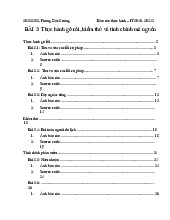 Gỡ rối, Kiểm thử và Tinh chỉnh Mã Nguồn | Môn Kỹ thuật lập trình - Đại học Bách Khoa Hà Nội