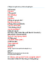 Tiếng Anh dùng để cãi nhau, chửi nhau bằng tiếng Anh - Tài liệu tổng hợp