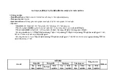 Đề thi học kỳ 2 môn Khoa học tự nhiên lớp 8 năm học 2024 - 2025 | Bộ sách Kết nối tri thức