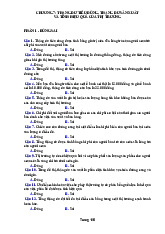 Trắc nghiệm chương 7: thặng dư tiêu dùng, thặng dư sản xuất và tính hiệu quả của thị trường | kinh tế vi mô