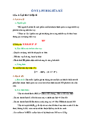 Đề cương phần địa tô lợi tức môn Kinh tế chính trị | Đại Học Hà Nội