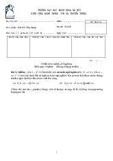 Tổng hợp đề thi cuối kì môn Mật mã ứng dụng| Môn mật mã ứng dụng| Trường Đại học Bách Khoa Hà Nội