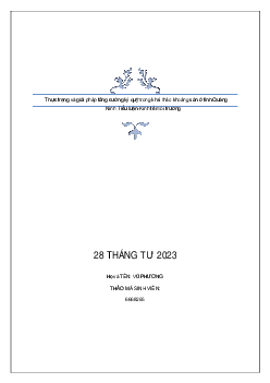 Tiểu luận - Thực trạng và giải pháp tăng cường ký quỹ trong khai thác khoáng sản ở tỉnh Quảng Ninh | Học viện Nông nghiệp Việt Nam