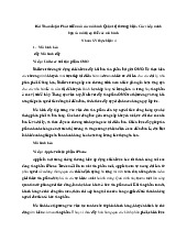 Bài Tham luận: Phát triển mô các mô hình Quản trị thương hiệu Môn Quản trị thương hiệu | Trường Đại học Công nghiệp Thành phố Hồ Chí Minh