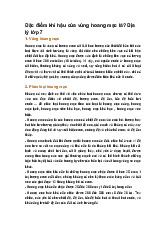 Đặc điểm khí hậu của vùng hoang mạc là? Địa lý lớp 7