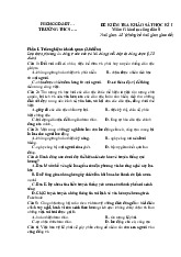 Đề thi học kỳ 1 môn Giáo dục công dân lớp 8 năm học 2024 - 2025 - Đề số 3 | Bộ sách Chân trời sáng tạo
