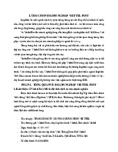 Tiểu luận cuối kỳ: Nghiên cứu thị trường B2B tại Viettel Post | Đại học Văn Lang