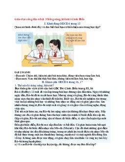 Giải Giáo dục công dân 6 Cánh Diều bài 3 Siêng năng, kiên trì