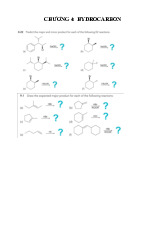 Bài tập Chuong 4 - Hydrocarbon môn Đại cương Hoá hữu cơ | Trường Đại học Sư phạm Thành phố Hồ Chí Minh