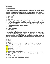 TOP 10 câu hỏi ôn tập môn Nguyên lí kế toán | Trường Đại học Phenikaa