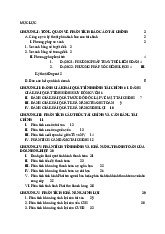Tổng Quan về Phân Tích Báo Cáo Tài Chính | Môn Phân tích báo cáo tài chính - Đại học Kinh Tế Quốc Dân