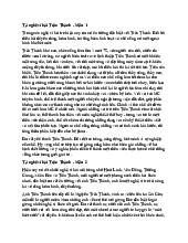 Tả nghệ sĩ hài Trấn Thành | Tập làm văn 5 kết nối tri thức