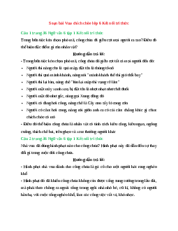 Soạn bài Vua chích chòe lớp 6 | Ngữ Văn 6 Kết nối tri thức