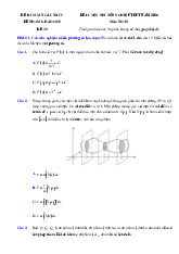 Đề thi thử tốt nghiệp THPT 2025 môn Toán bám sát đề minh họa - Đề 39