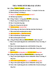 Trắc Nghiệm Tin Học Đại Cương - Môn Tin Học Cơ Bản | Tin học đại cương | Học viện Tài chính