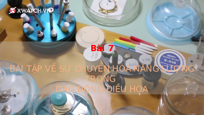 Giáo án điện tử Vật lí 11 Bài 7 Kết nối tri thức: Bài tập về sự chuyển hoá năng lượng trong dao động điều hoà