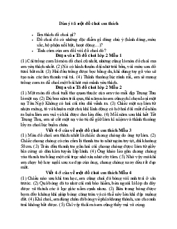 Viết 4-5 câu về một đồ chơi em thích lớp 2 | Tập làm văn lớp 2 | Chân trời sáng tạo