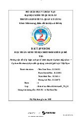 Bài tập nhóm Những vấn đề về lý luận cơ bản về kinh doanh carbon thấp môn Kinh tế học biến đổi khí hậu | Đại học kinh tế Quốc dân
