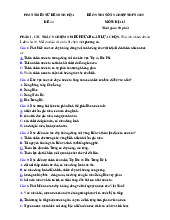 Đề thi thử tốt nghiệp THPT 2025 môn Địa lí bám sát đề minh họa - Đề 44