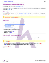 HOWKTEAMVN - Cấu trúc lặp Goto trong C