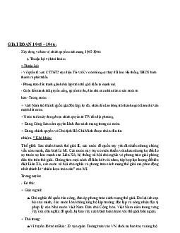 Giai đoạn 1945 - 1946 của Đảng Cộng sản Việt Nam