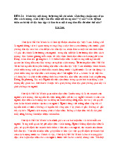 Đề cương môn Tư tưởng Hồ Chí Minh - Trường Đại học lao động -  xã hội