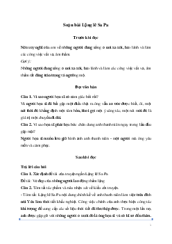 Soạn bài: Lặng lẽ Sa Pa Ngữ Văn 8 | Kết nối tri thức