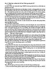 Đề cương ôn tập Các chủ thể và nguyên tắc môn Luật thương mại quốc tế | Trường Đại học Luật Hà Nội