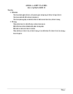 Chuyên đề tập hợp các số hữu tỉ