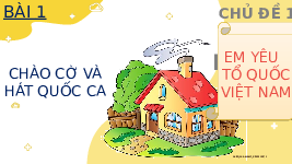 Giáo án điện tử Đạo đức 3 Bài 1 Kết nối tri thức: Chào cờ và hát Quốc ca